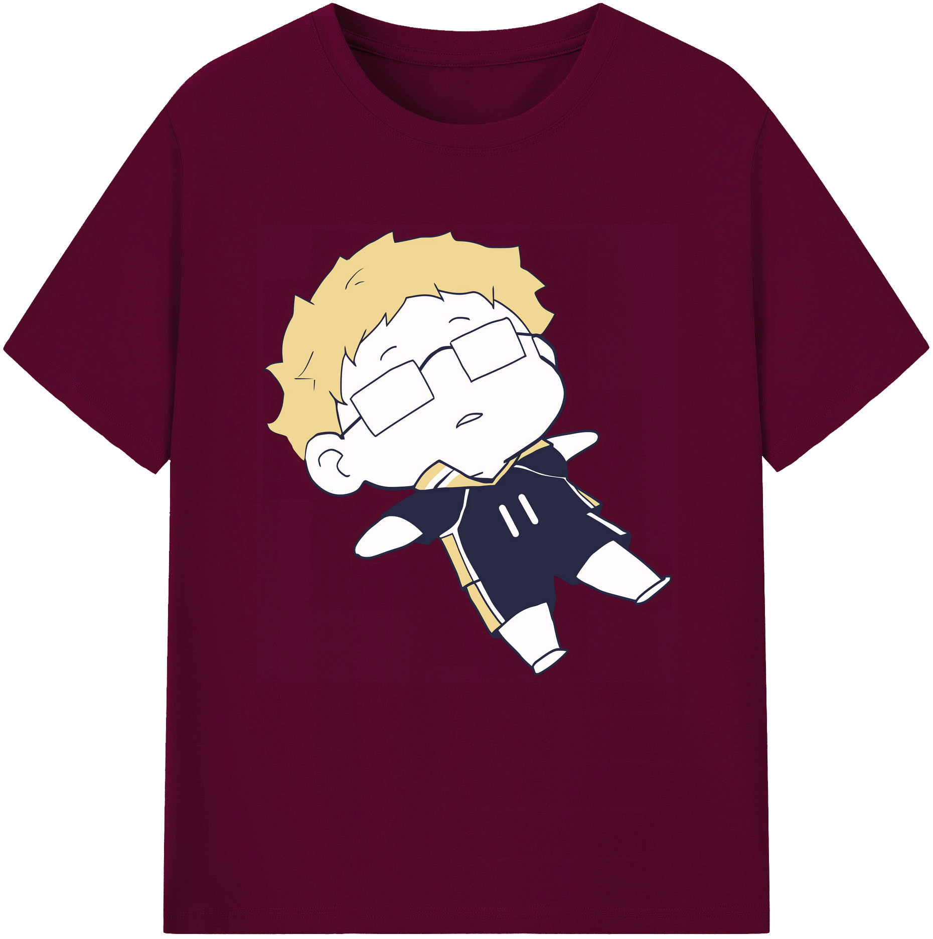 （画像用） ハイキュー!! Haikyu!! レディースカジュアルプリントTシャツ（綿100％）
